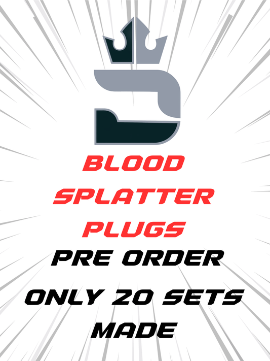 Blood splatter plugs